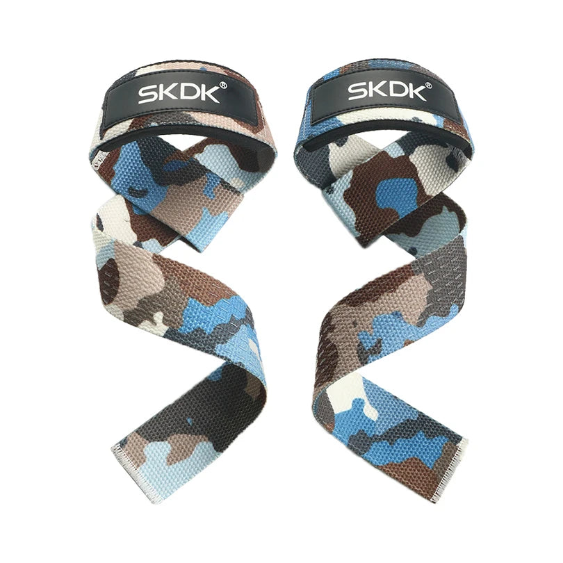 1 Pair Weightlifting Wrist Straps – Anti-Slip Silicone Grip for Strength Training & Powerlifting Support